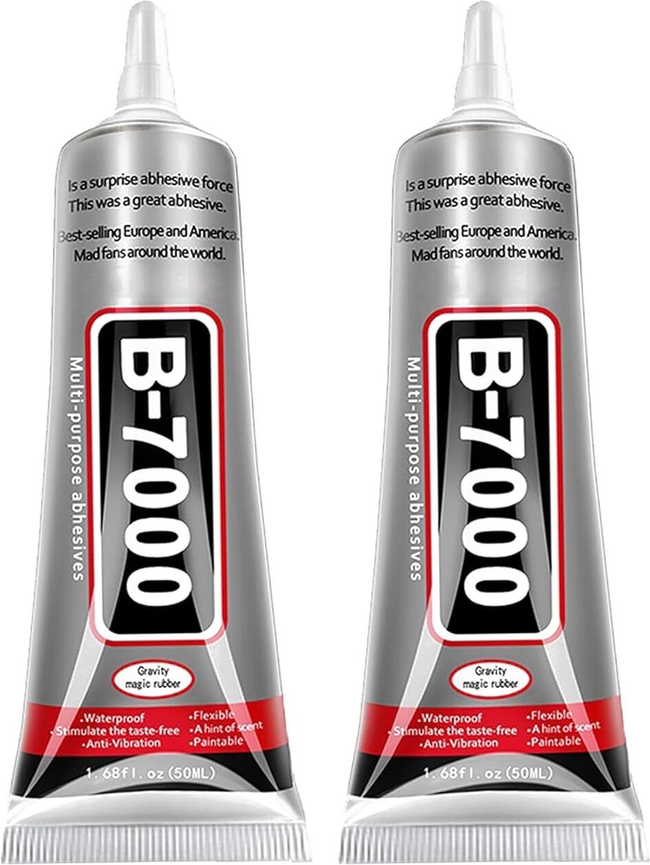lacetex B7000 Glue 50ml (Pack of 2) Clear Adhesive for Mobile Repair & Craft Glue-picture-13