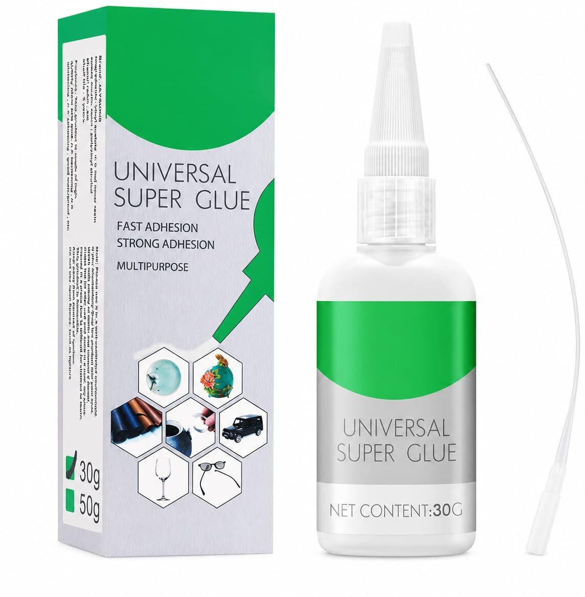 oenza Universal Super Glue - Fast Dry Strong Adhesive for Plastic, Metal, Wood, Rubber Glue-picture-32