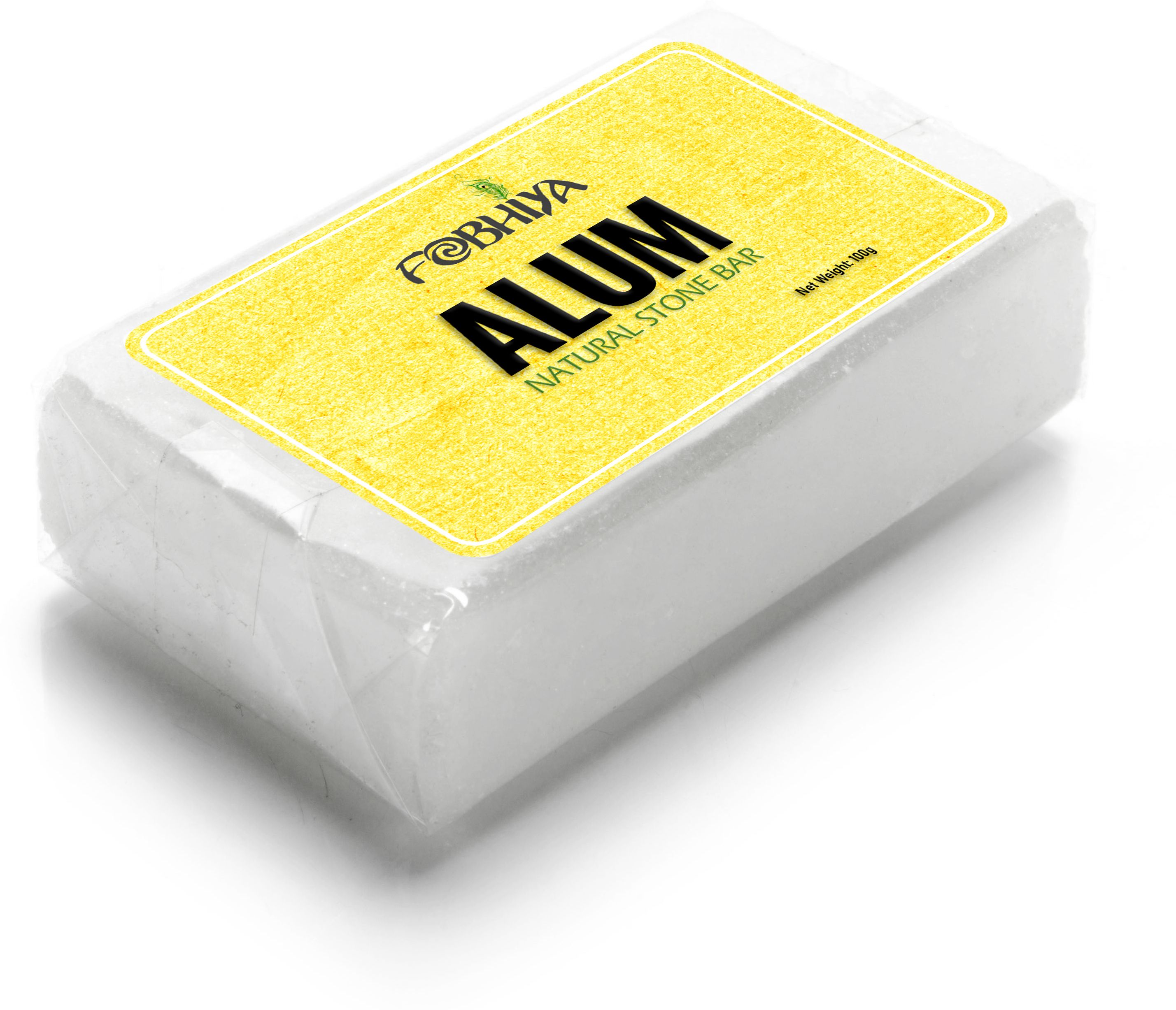 fobhiya Natural Alum Stone Bar, Fitkari for Skin Tightening, Underarm Odor, Body Care-picture-25