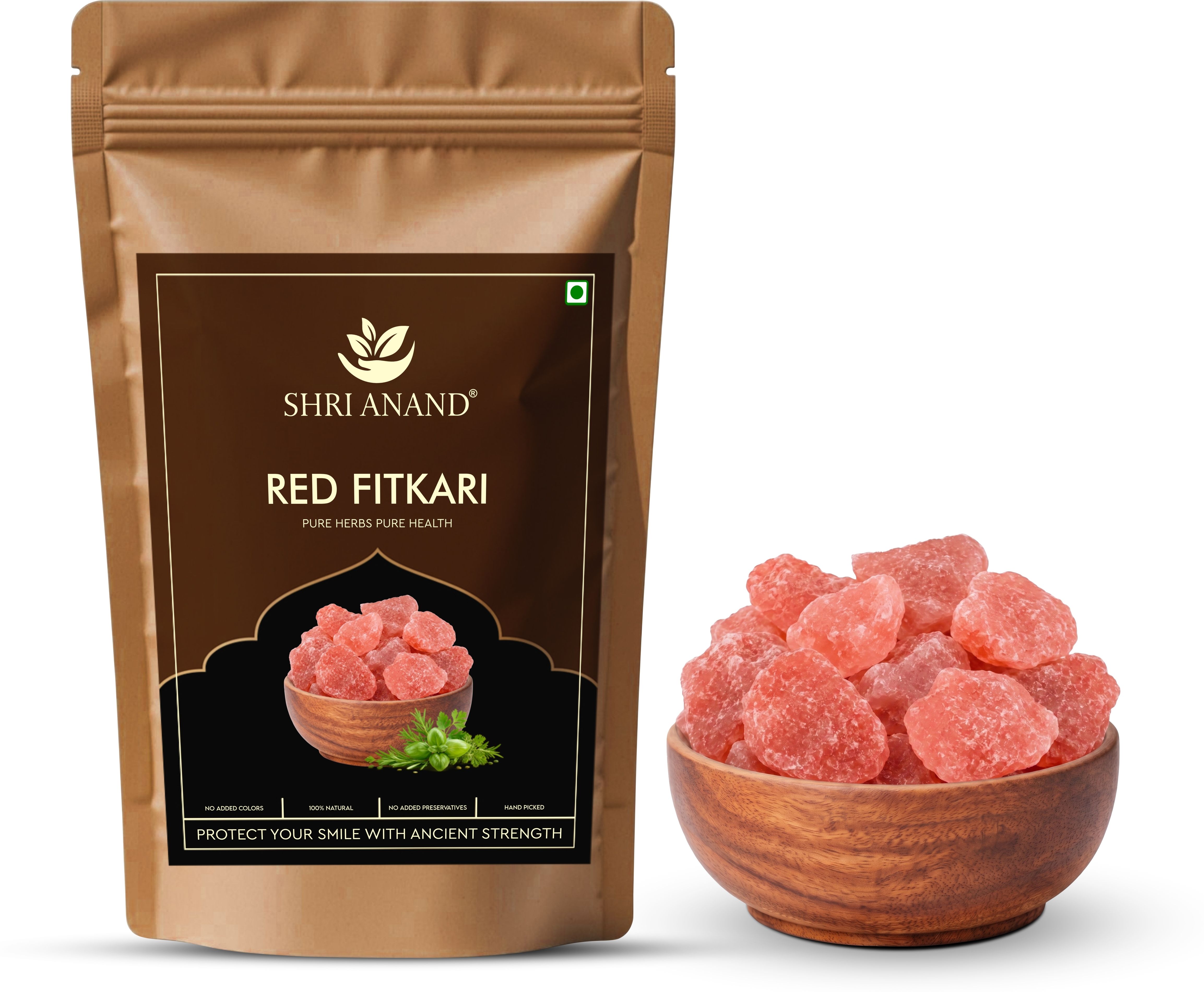 shri anand Phitkari Red Stone - Fitkari Lal Crystals - Potassium Alum-picture-15