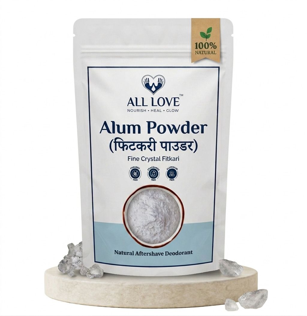 all love Pure Alum Powder | Phitkari Powder for Face, Aftershave & Water Purification-picture-10