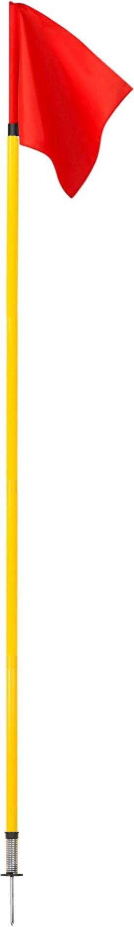 lcarno 1 Pc Spring Corner flags Portable Soccer Flags Soccer Poles Two Piece Agility Pole-picture-34