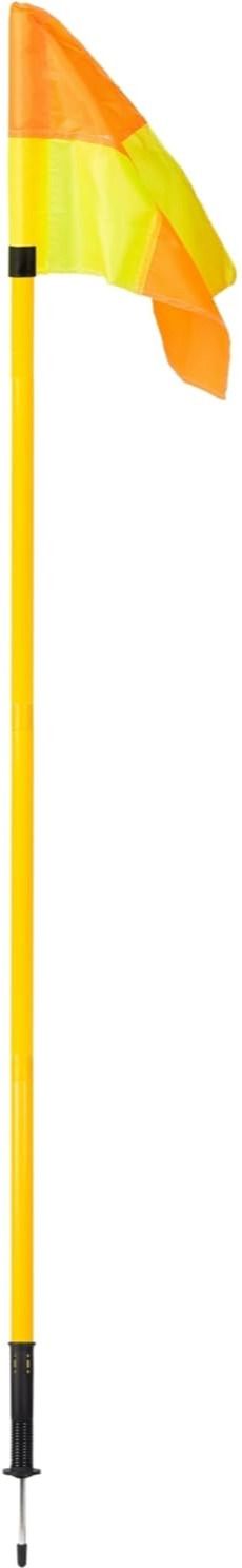 lcarno 1 Pc Spring Corner flags Portable Soccer Flags Soccer Poles Y/O Two Piece Agility Pole-picture-33