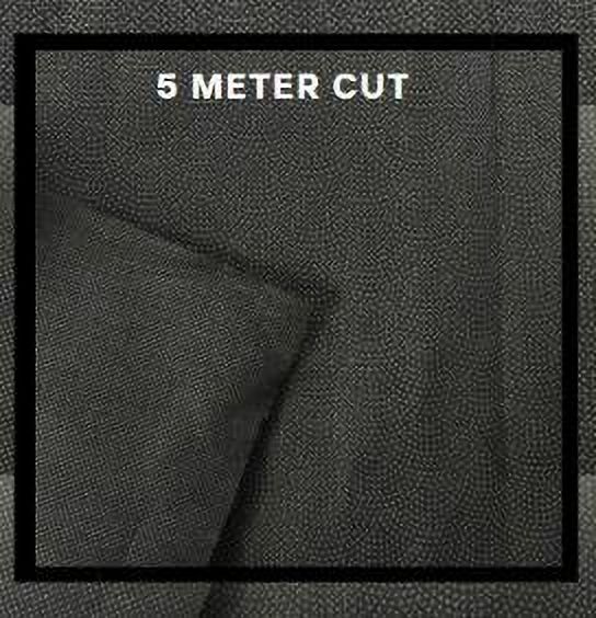 ams Microdot FUSIBLE Interlining/Dot Canvas Fusing for Tailoring 5 MTR Cut BLACK40" 16 Count Aida Cloth-picture-14
