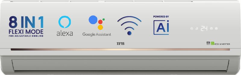 ifb AI Convertible 8-in-1 Cooling 2024 Model 2 Ton 3 Star Split Inverter 7 Stage Air Treatment AC with Wi-fi Connect- White-picture-38