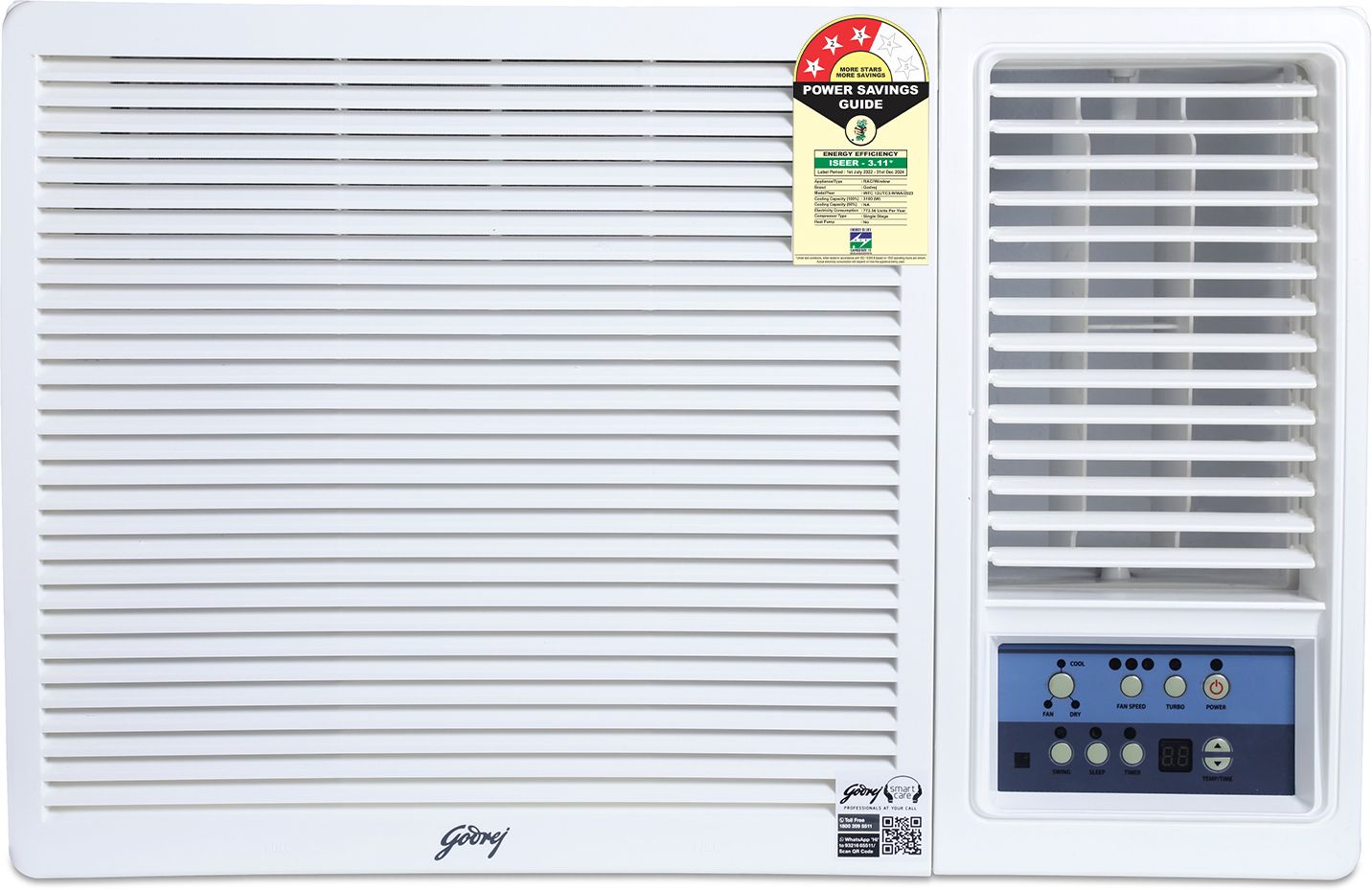 godrej 2023 Model 1 Ton 3 Star Window Fixed Speed AC-picture-42