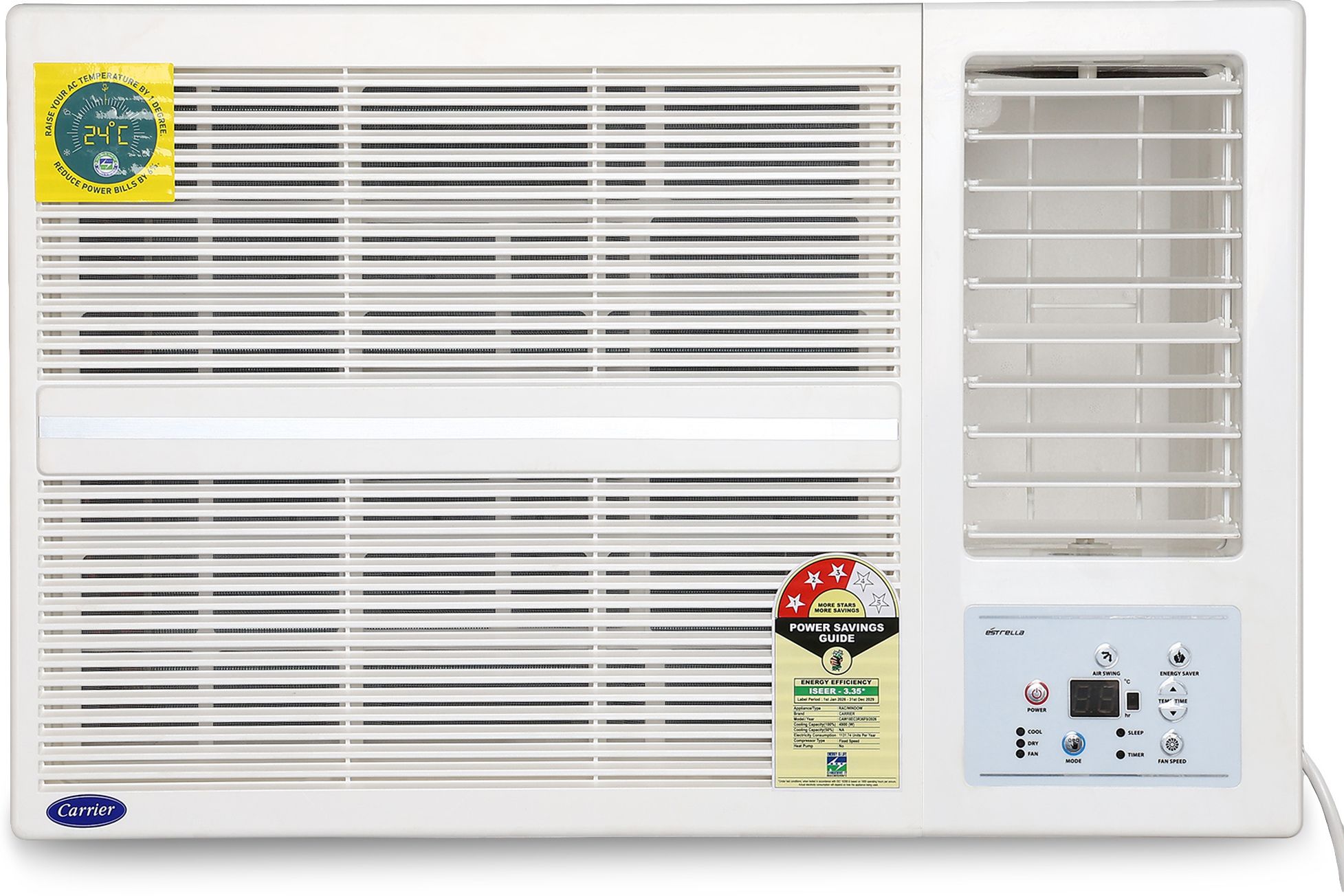 carrier 2026 Model 1.5 Ton 3 Star Window Inverter AC-picture-25
