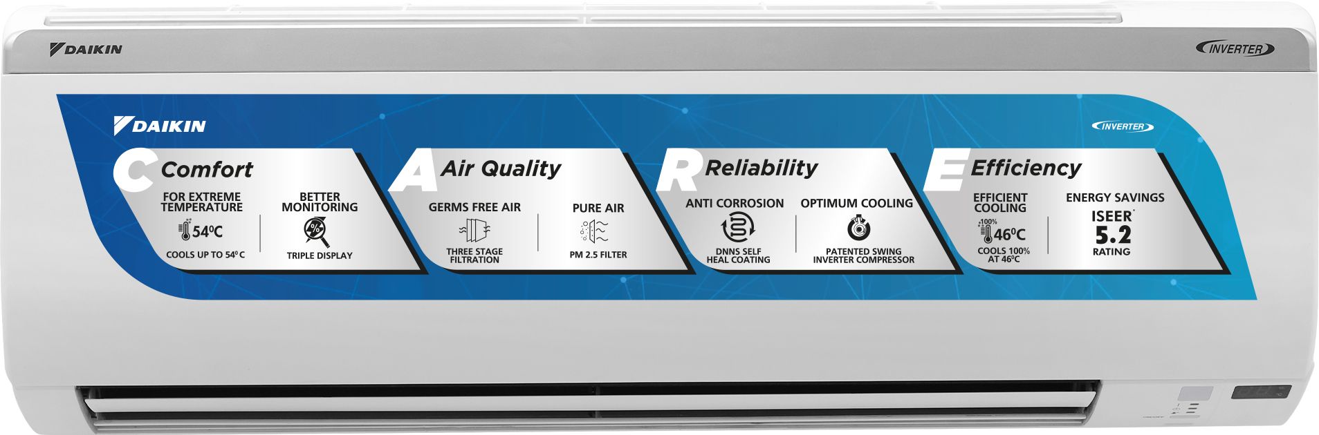 2024 Model 1.5 Ton 5 Star Split Inverter AC with PM 2.5 Filter- White-image-33