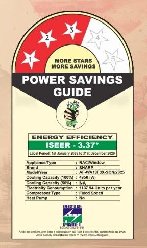 2025 Model 1.5 Ton 3 Star Window Fixed Speed AC-image-29