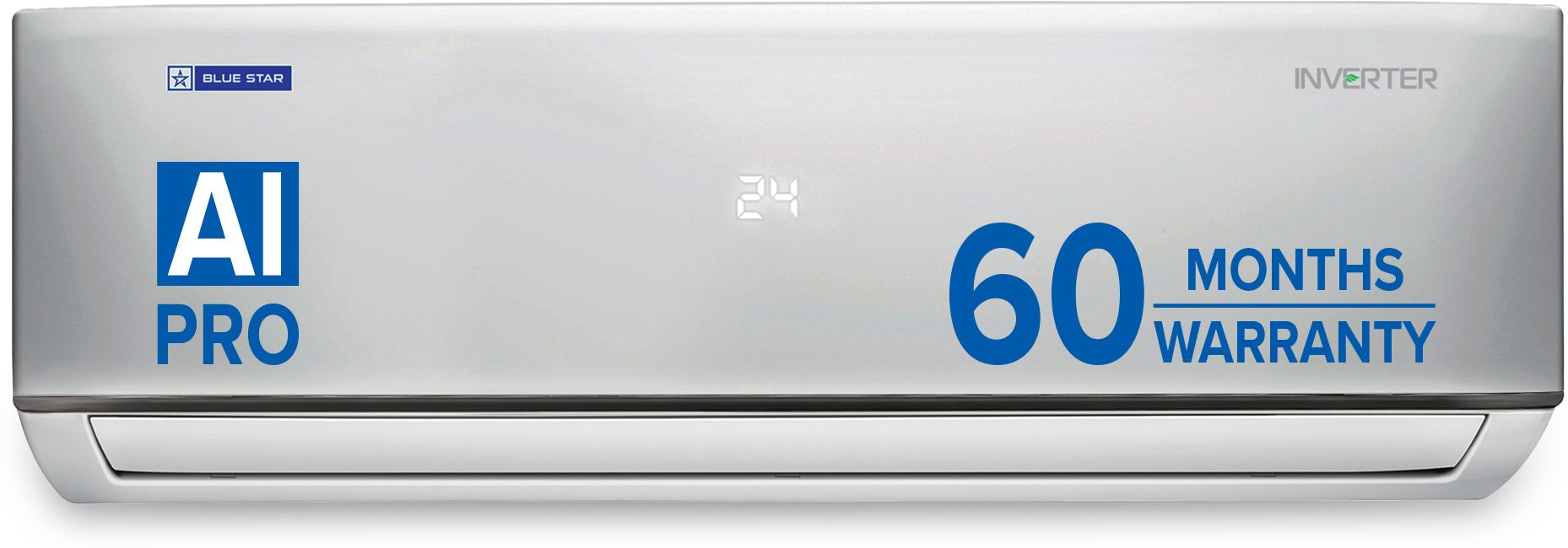 blue star 2025 Model 2 Ton 5 Star Split Inverter AC- Grey-picture-42