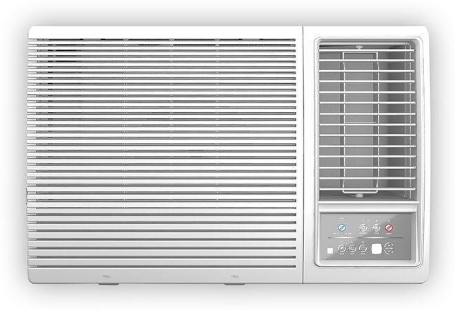 Dust Filter 1.5 Ton 5 Star Window Inverter AC- White, Grey
