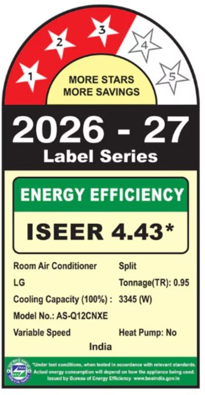 lg 2026 Model 1 Ton 3 Star Split Inverter AC-picture-10