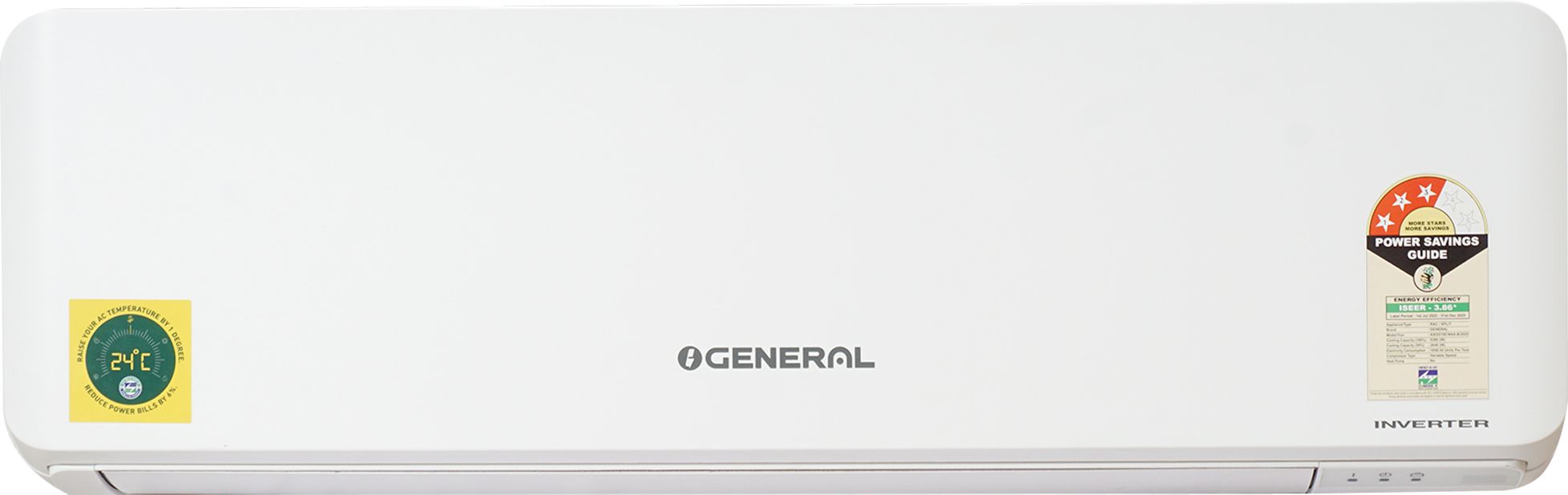 1.5 Ton 3 Star Split Inverter AC - Milky White-image-43
