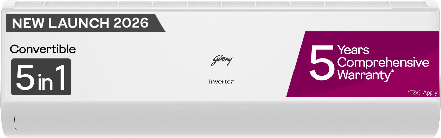 godrej 2026 Model 1 Ton 5 Star Split Inverter AC-picture-33