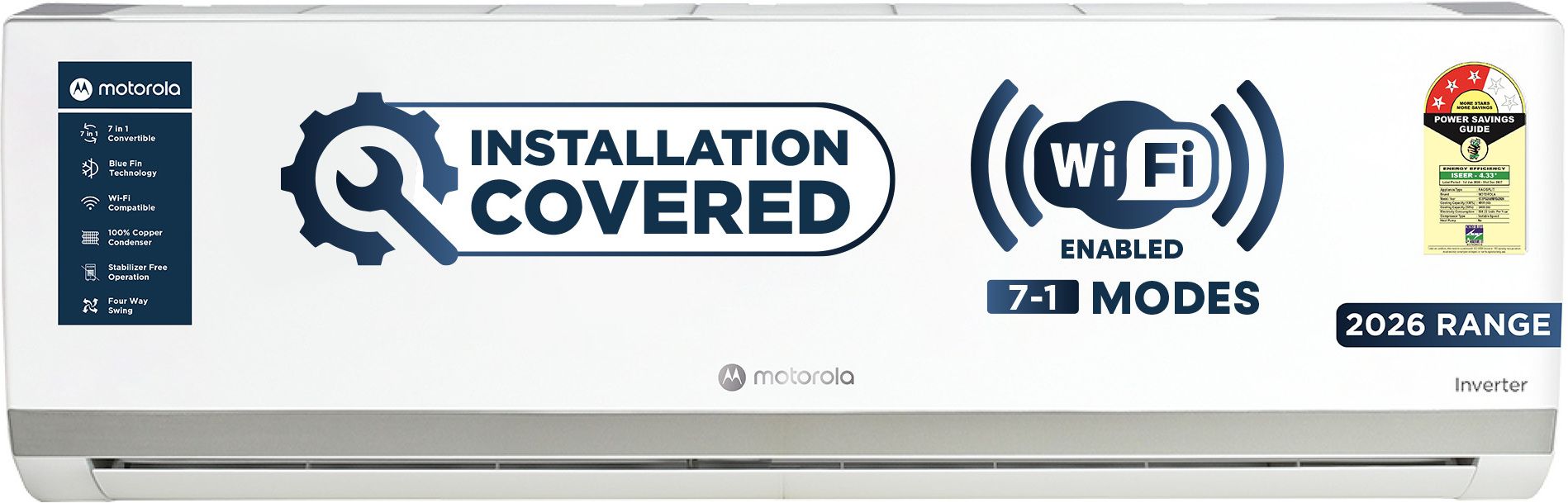 motorola 2026 Model 1.5 Ton 3 Star Split Inverter with Wi-fi | Free Installation with 3-Year Comprehensive Warranty with Attachments included AC-picture-33