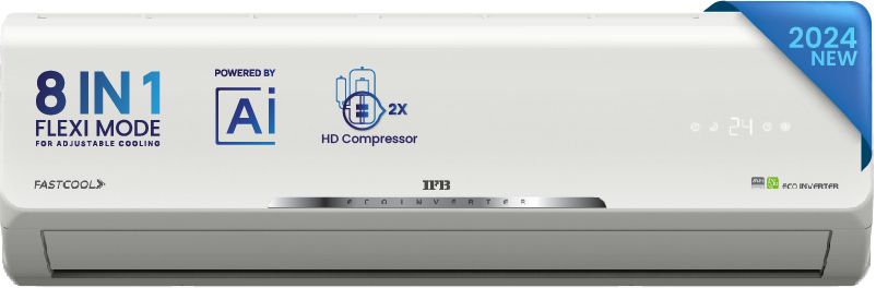 ifb AI Convertible 8-in-1 Cooling 2024 Model 1.5 Ton 5 Star Split Inverter With Heavy Duty Cooling AC- White-picture-31