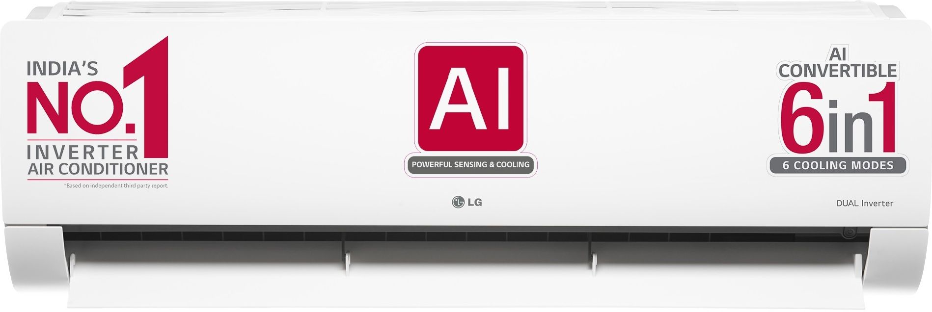 Convertible 6-in-1 Cooling 2023 Model 1.5 Ton 4 Star Split Inverter 4 Way Swing, HD Filter with Anti-Virus Protection AC - White-image-11