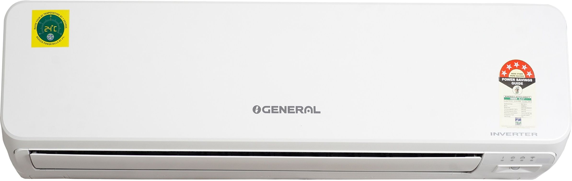 o-general 1.5 Ton 5 Star Split Inverter AC with Wi-fi Connect- White-picture-39