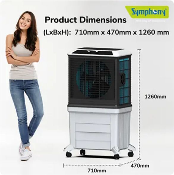 symphony 120 L Room/Personal Air Cooler-picture-12
