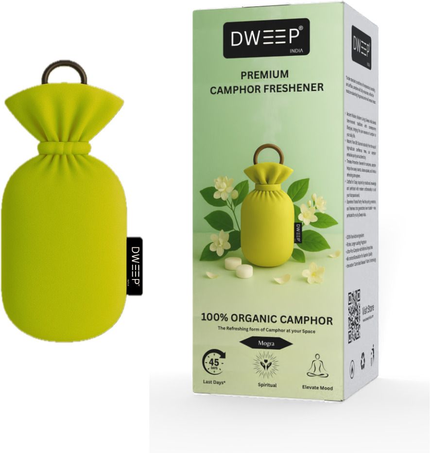 dweep india Camphor Air Freshener -(Mogra) For Car, Wardrobe, Office, Travel Bag & Bathroom Potpourri-picture-10