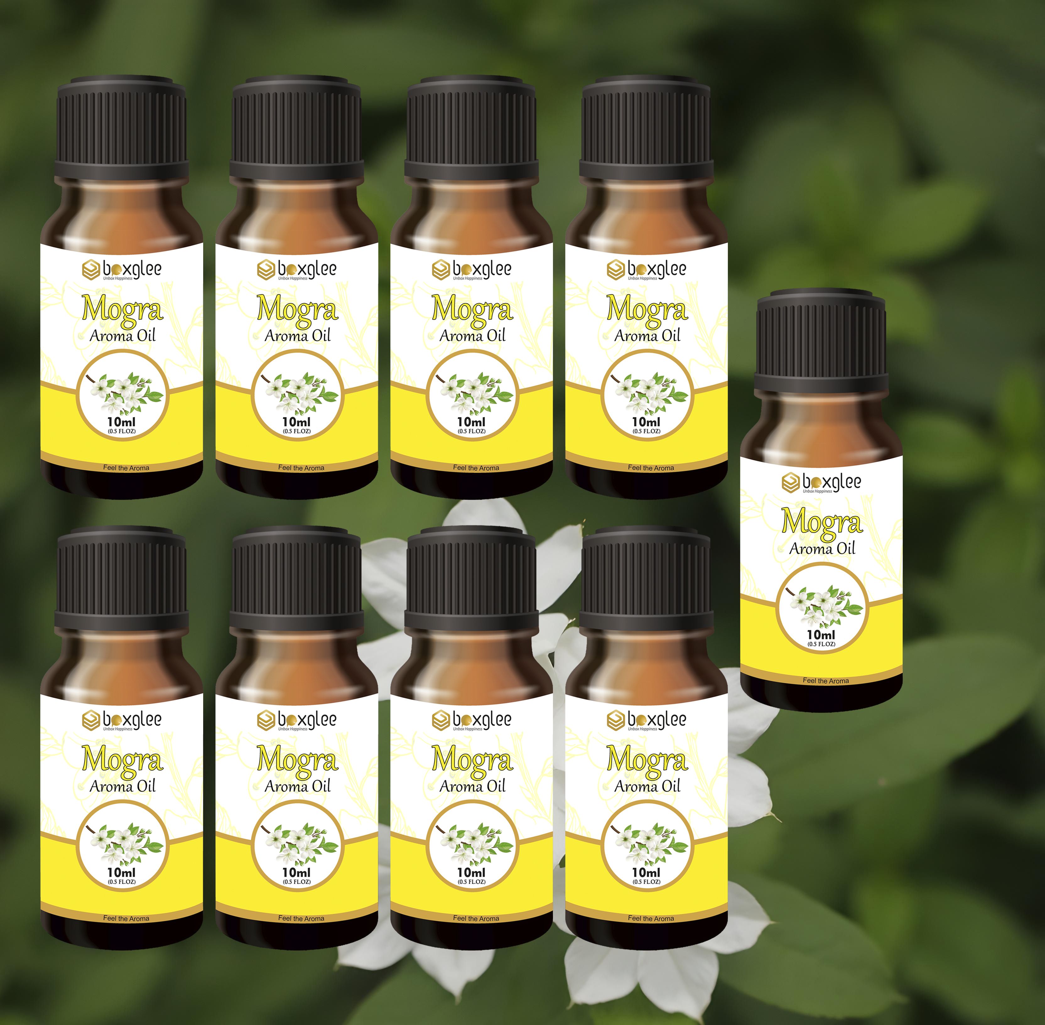 multi fragrance Aroma Oil Mogra Aroma Oil 10ml Pack of 9 for Diffuser & Home Fragrance A72-image-14