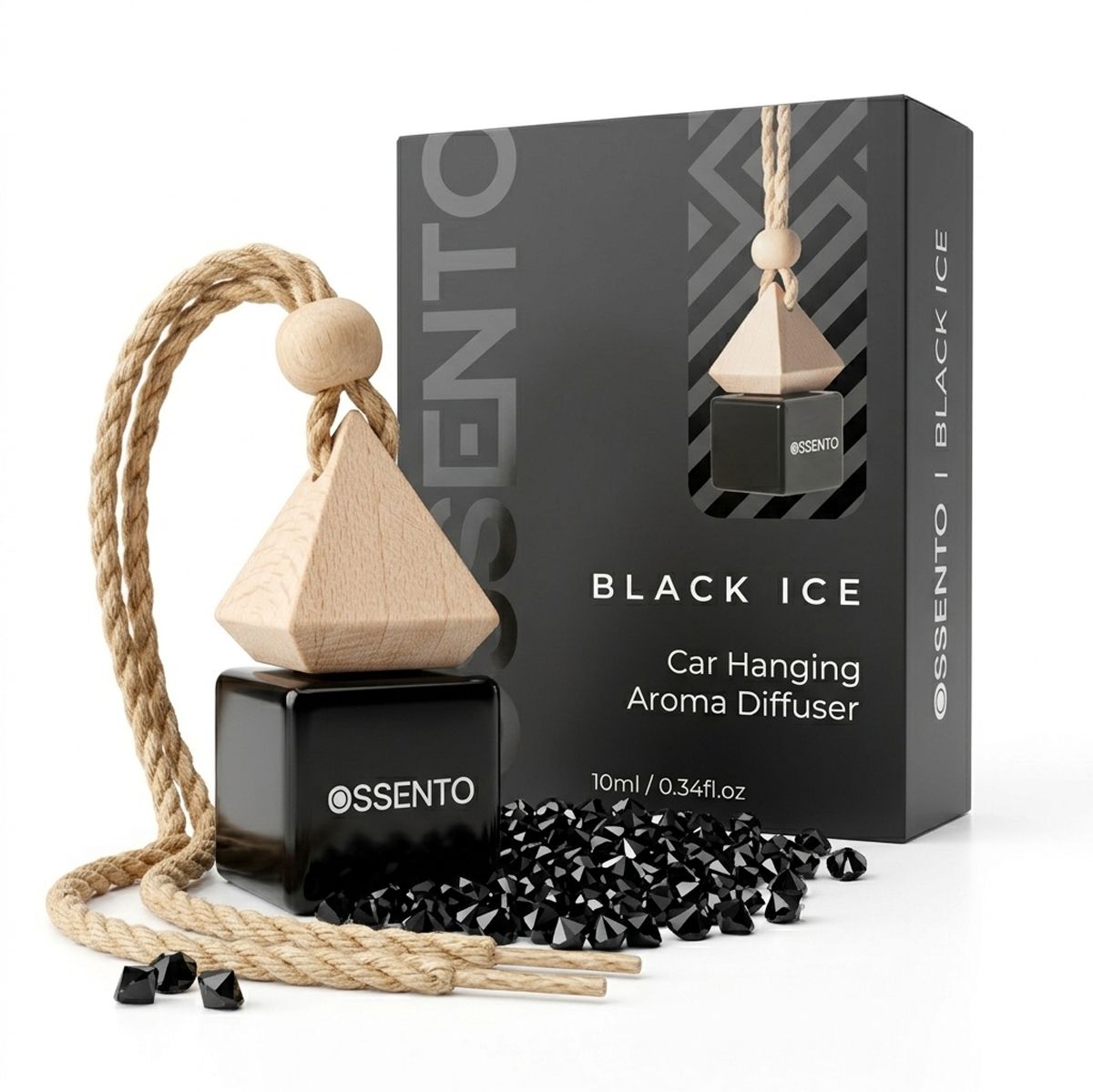Black Ice Car Freshener Diffuser Black Ice-image-1