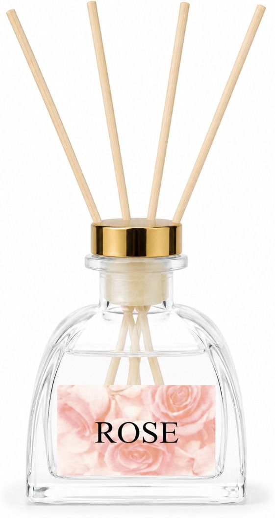 Rose Diffuser Set | Long-Lasting Home Fragrance Diffuser -Living Room, Bedroom, & Office-image-23