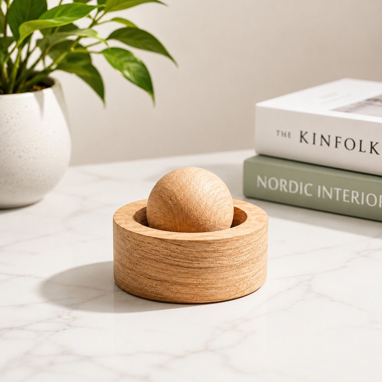 Wooden Essential Oil Diffuser Ball with Stand Diffuser Wooden Essential Oil Diffuser Ball with Stand-image-22