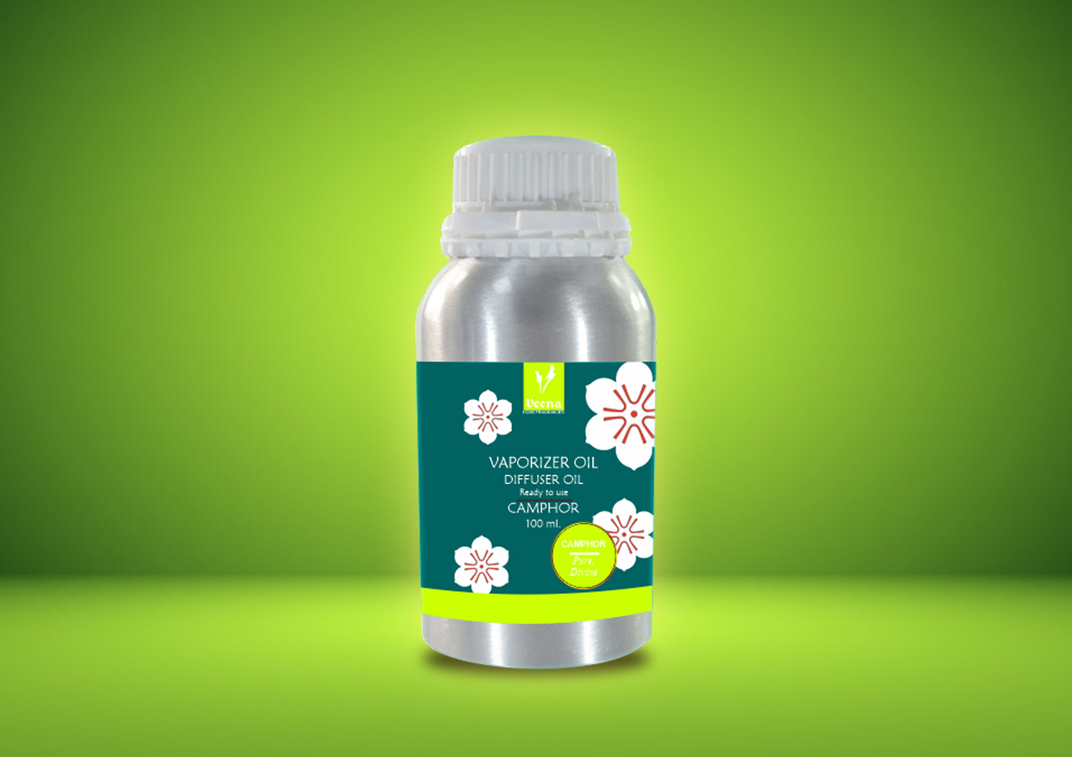 Veena Aroma Oil Diffuser, Essential Oil, Room Fragrance Camphor 100 ml Room, Garden, Bedding Room, Office, Bar Fragrance Diffuser-image-38