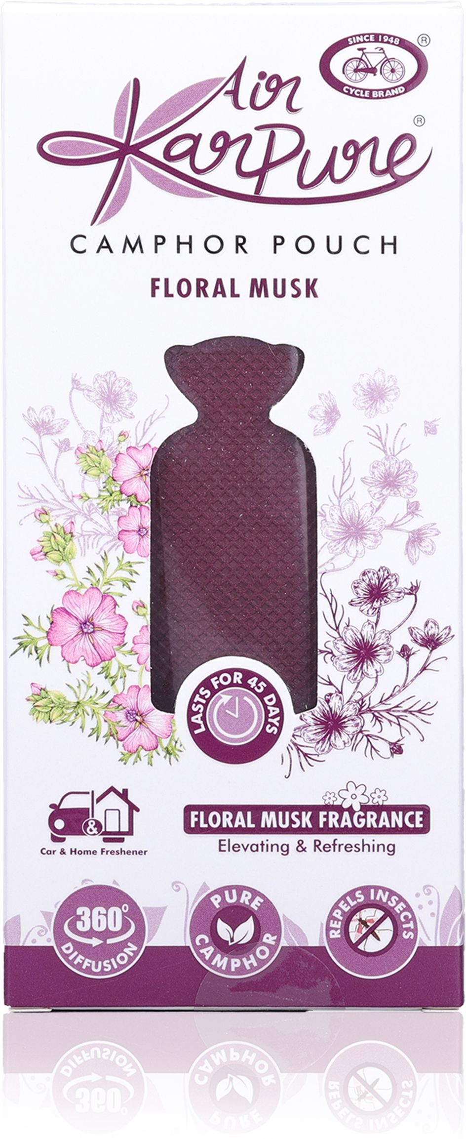 cycle Pure Air Karpure Camphor Pouch Floral Musk Fragrance Potpourri-picture-18