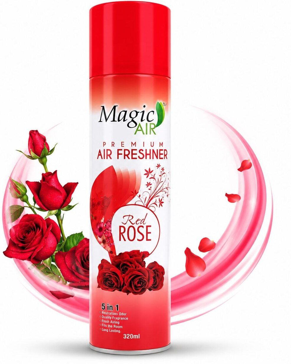 rc wadhwa and son Red Rose Spray Magic Air Red Rose 320ml-picture-16