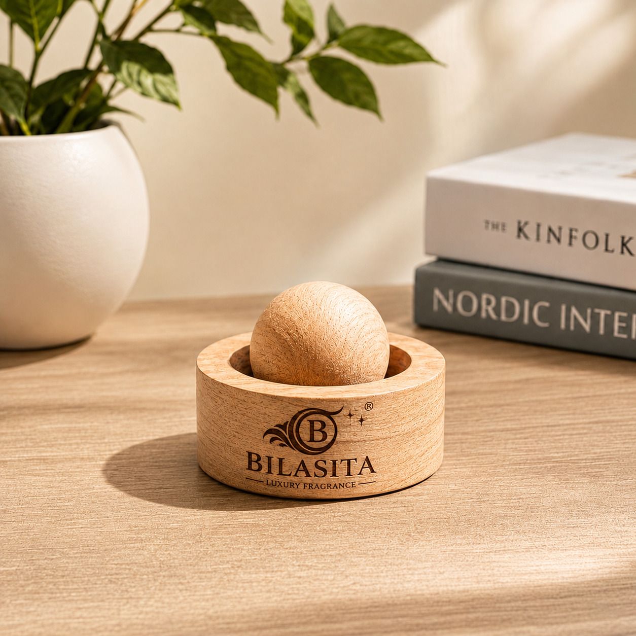 Wooden Essential Oil Ball with Stand Diffuser Set Wooden Essential Oil Diffuser Ball with Stand-image-23