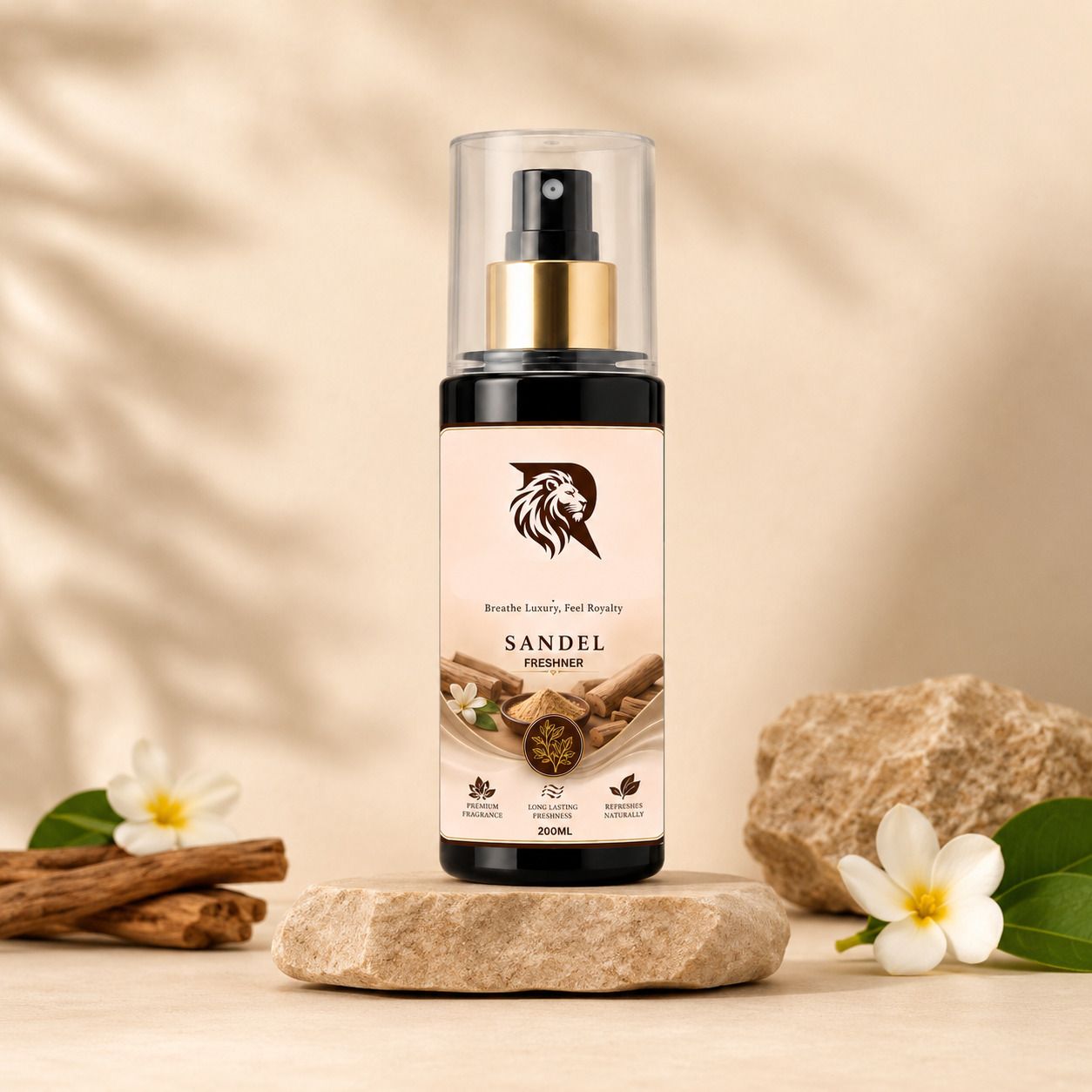 Sandal Spray Sandel Air Freshener Spray | Long Lasting Sandalwood Fragrance | Room, Car, Office & Bathroom Freshener | Premium Natural Aroma Spray-image-44