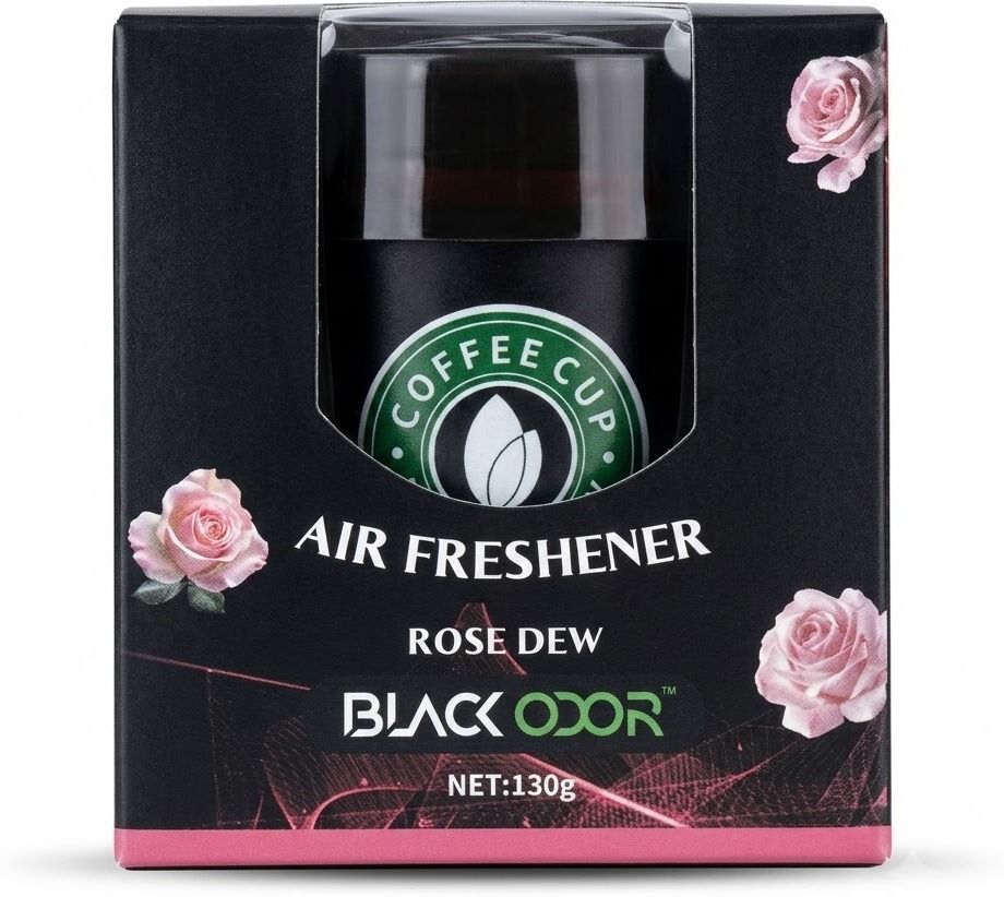 Rose Dew Diffuser Premium Coffee Cup Style Gel Car Air Freshener Perfume Stylish Long-Lasting Odor-image-23