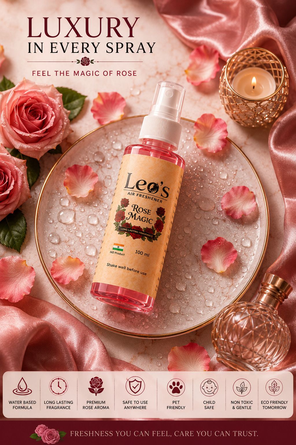 leos automotive workshop rose Automatic Spray, Spray Rose Air Freshner-picture-43