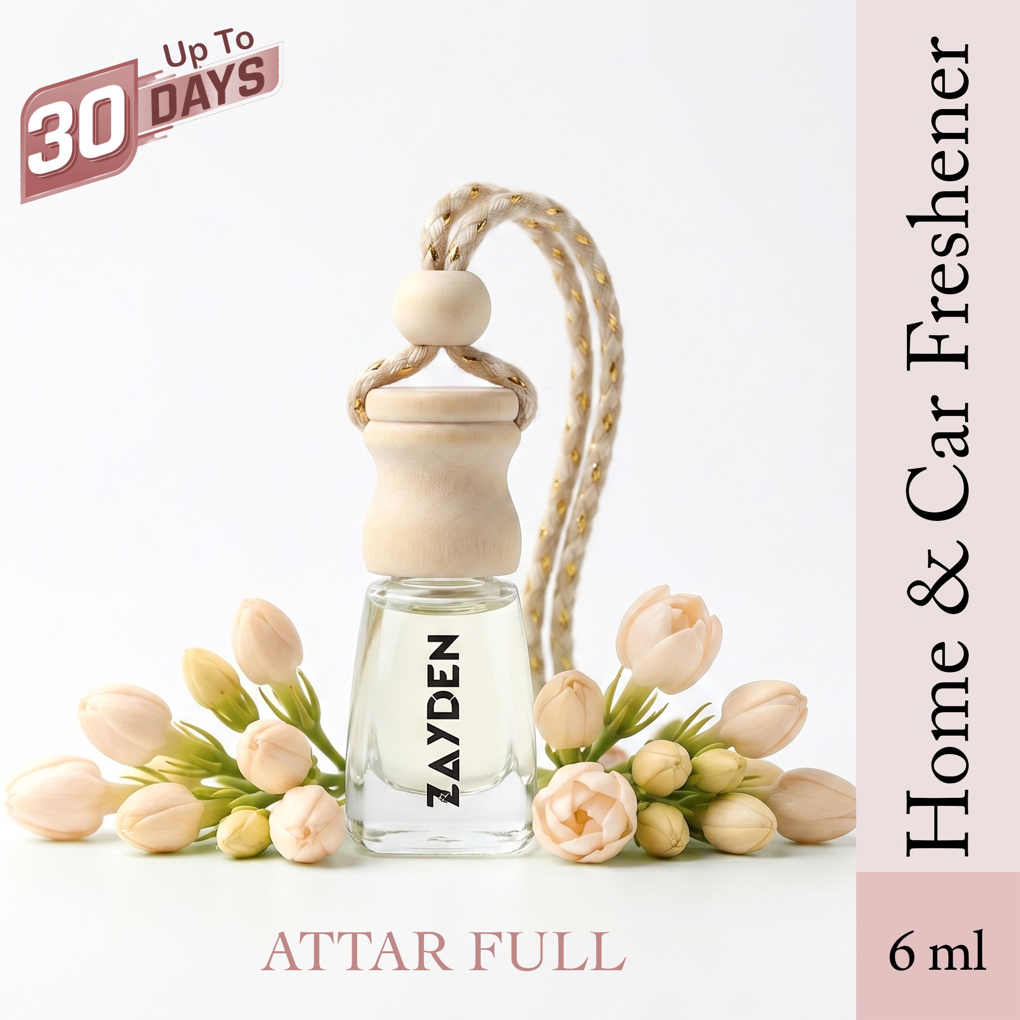 ATTAR FULL Diffuser Car Freshener Hanging Perfumes Long Lasting Fragrance-image-4
