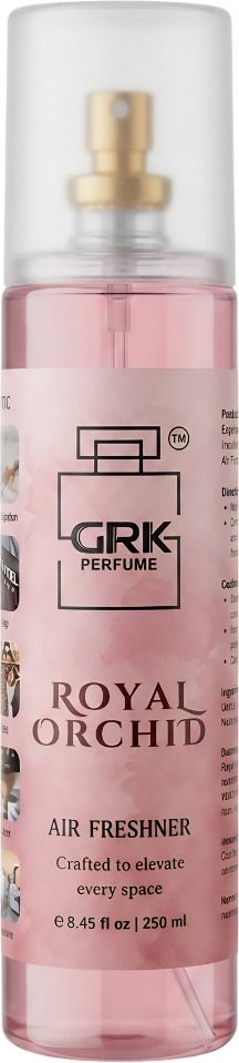 grk perfume Air Freshner Spray Royal Orchid - 250ml | Long-Lasting Odour Eliminator for Home, Hotel Rooms, Toilet & Office Use-picture-12