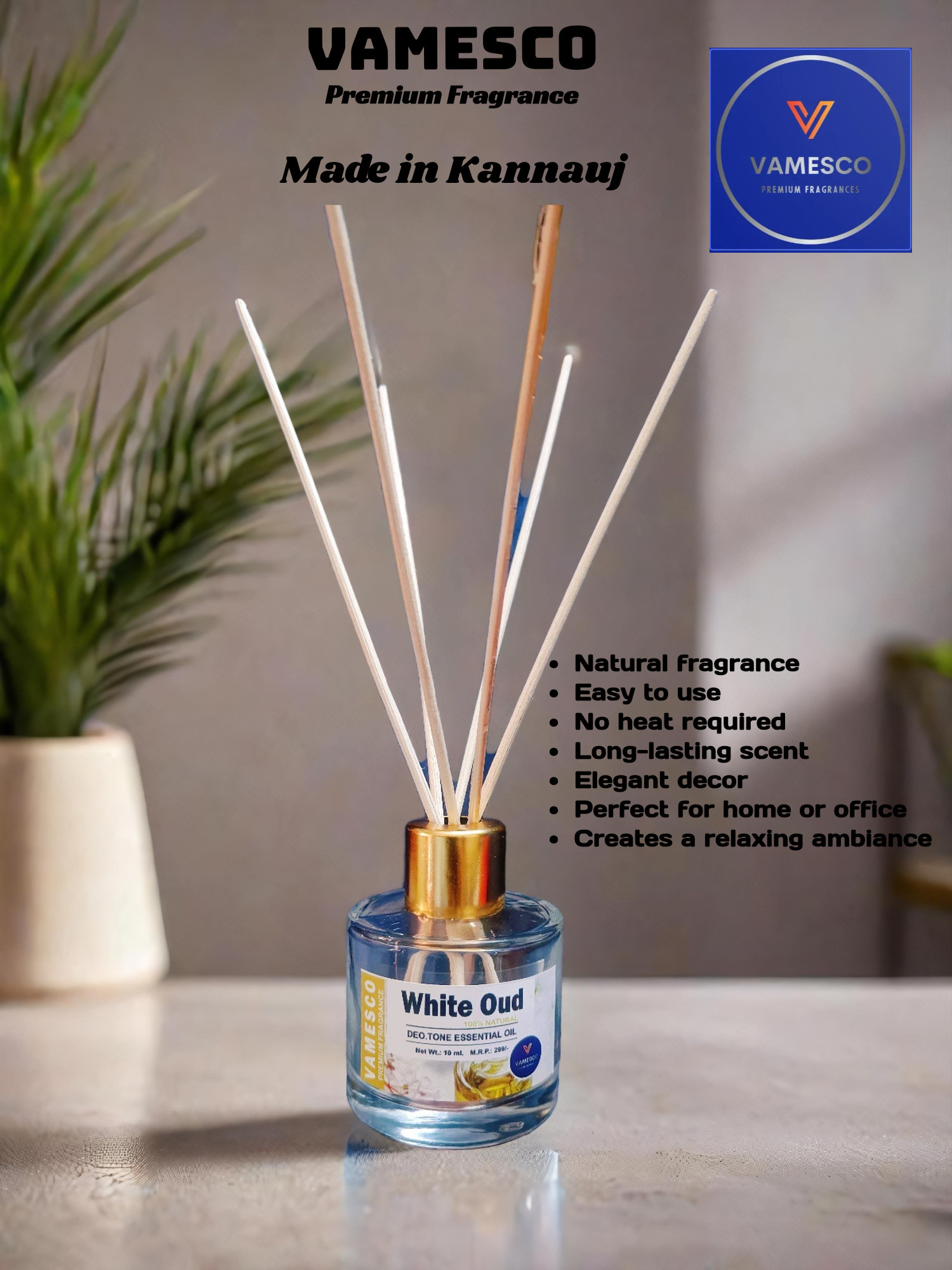 vamesco Oud Diffuser Set image 1