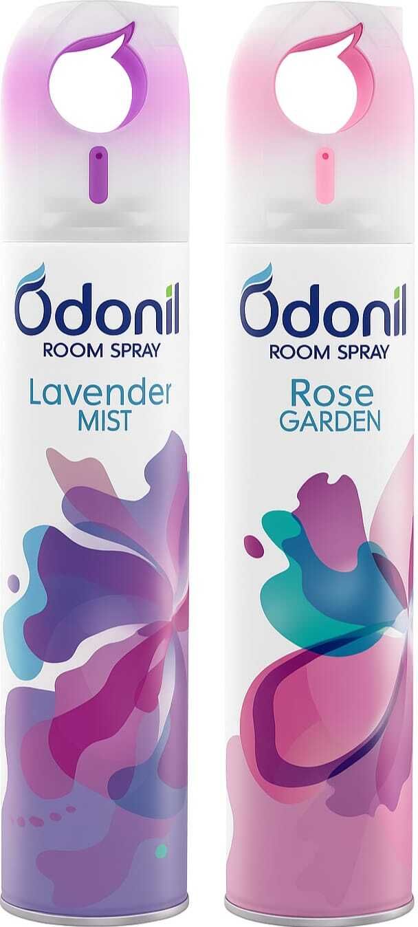 odonil LAVENDER MIST, ROSE GARDEN Car Freshener Spray-picture-16