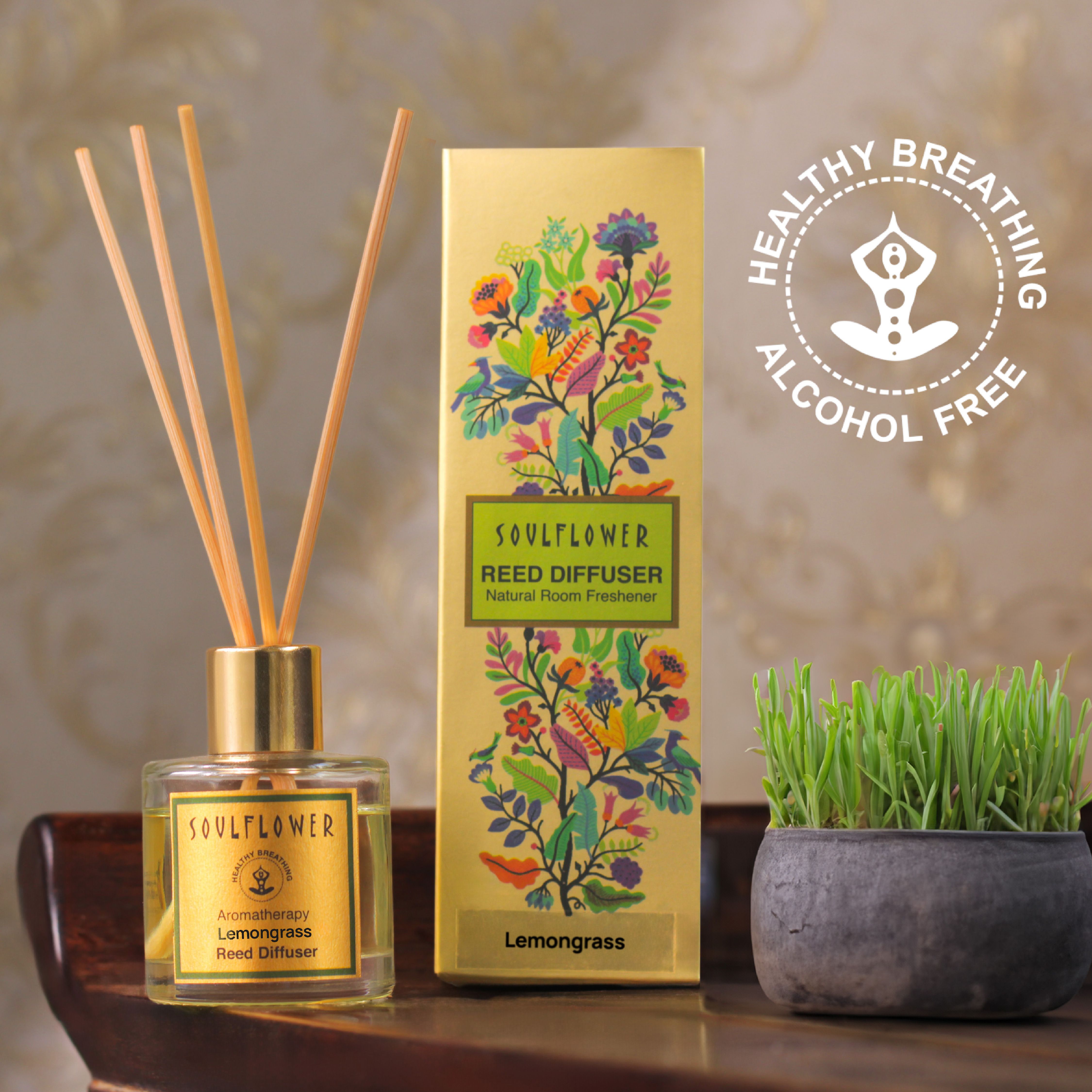 soulflower Lemongrass Diffuser Set-picture-19