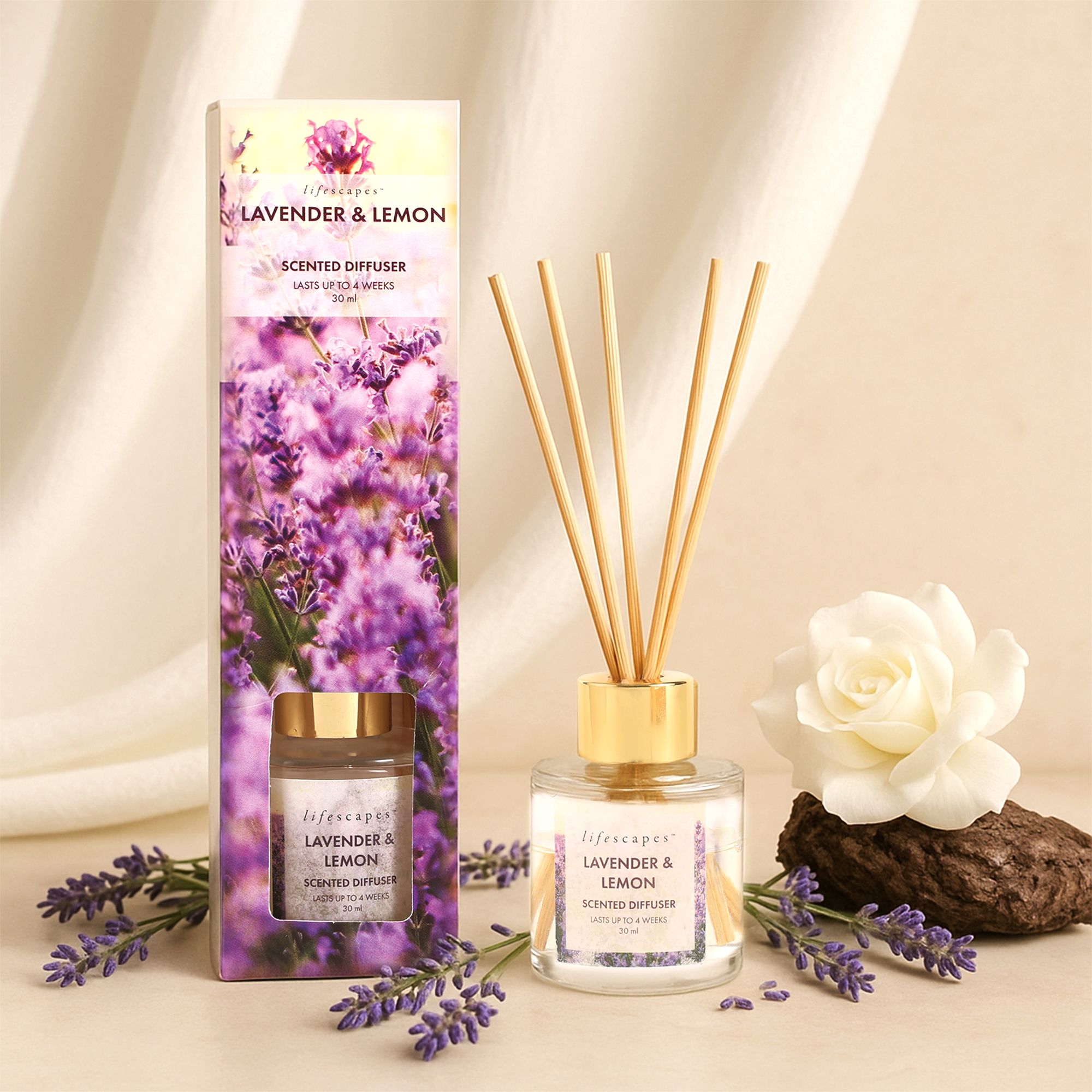 lifescapes Citrus, Lavender Camphor, Floral Woody Diffuser-picture-20
