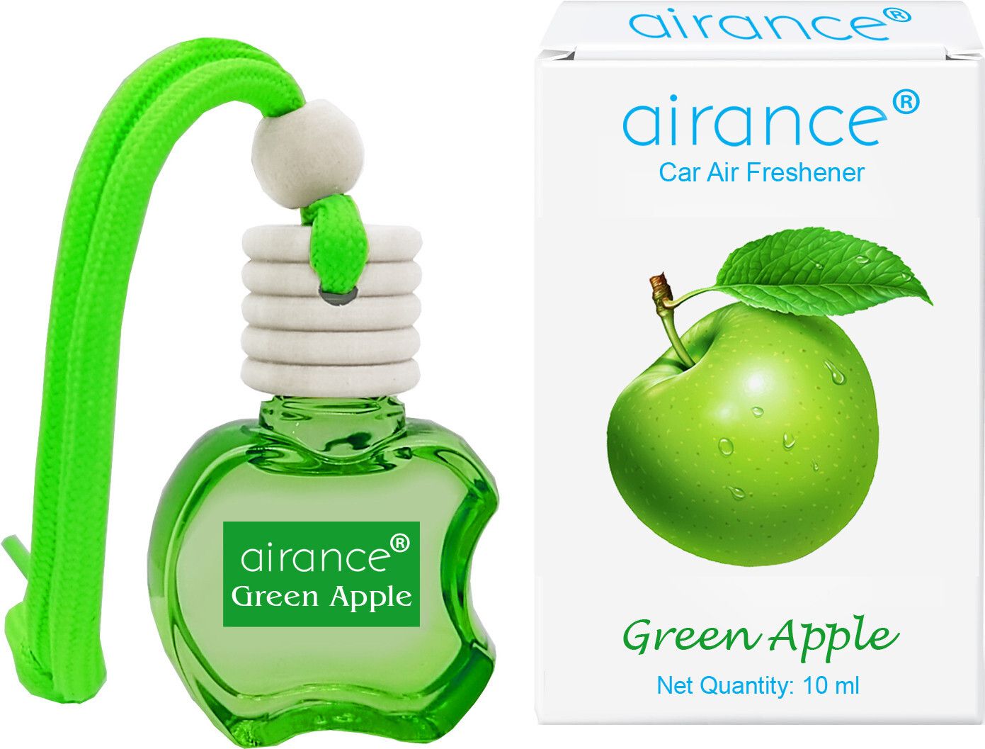 Green Apple Car Freshener Diffuser