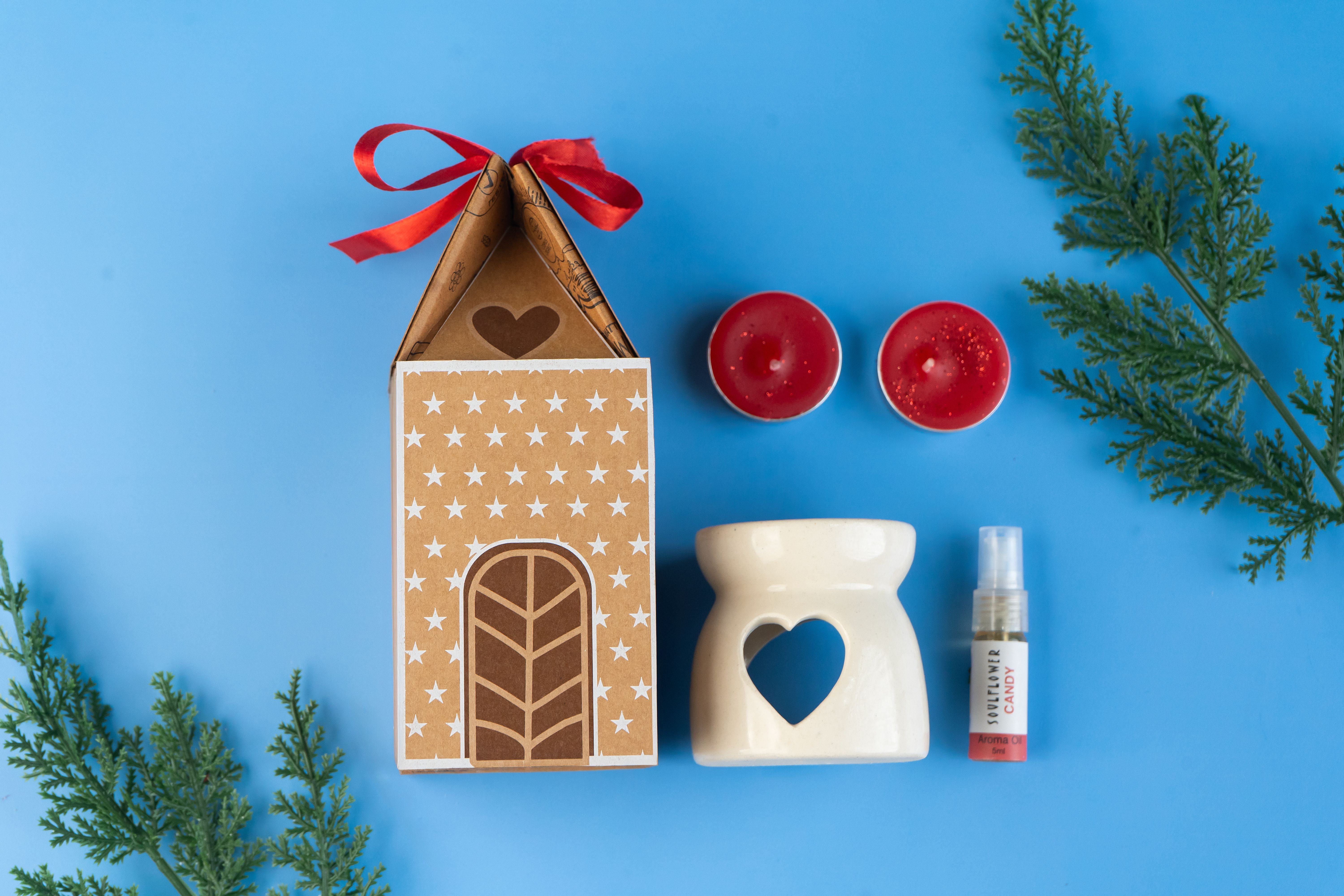 soulflower Fruity Diffuser Set Santa's Aroma Home Christmas Giftset-picture-14