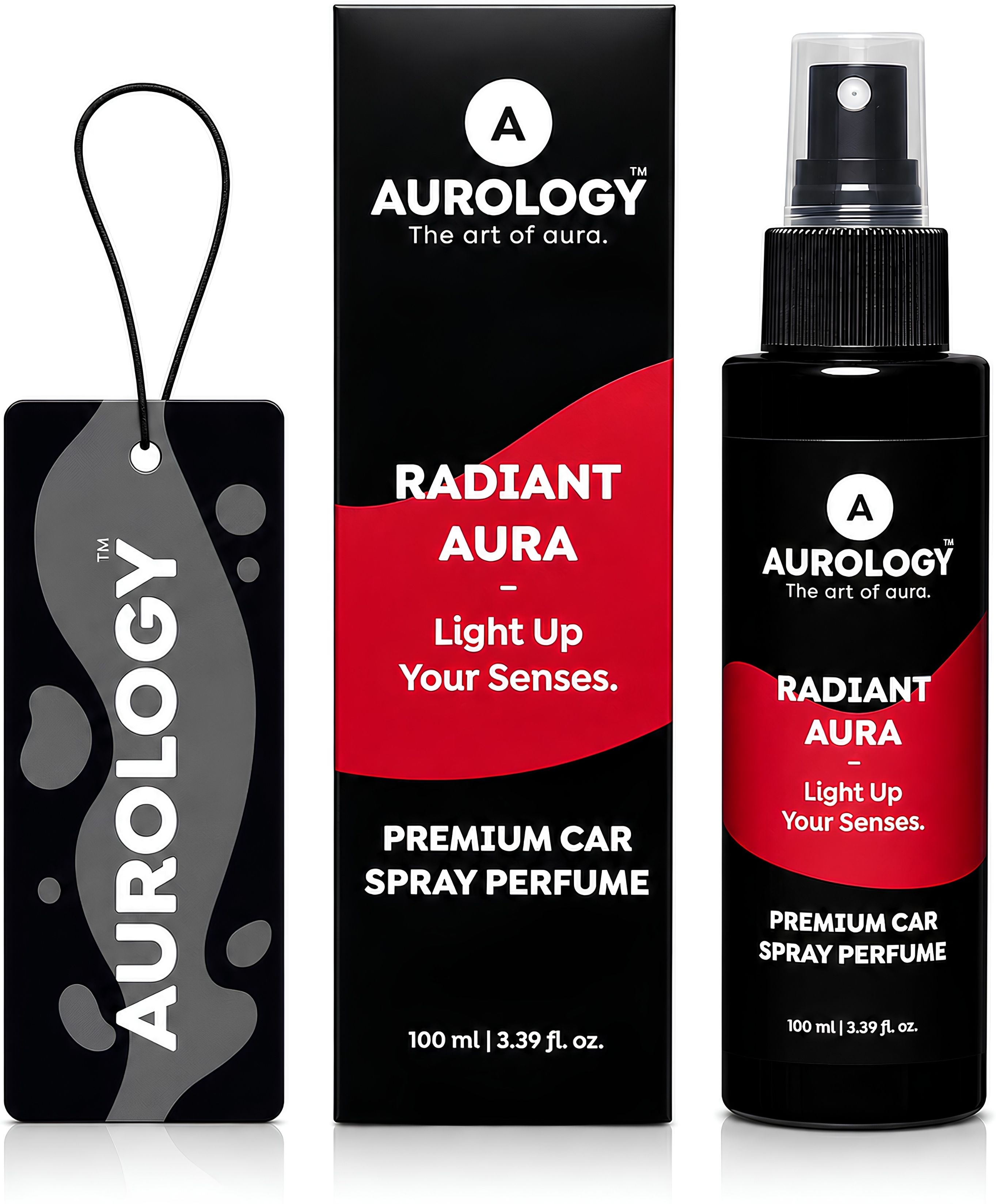 Fresh Car Freshener Spray Radiant Aura Premium Car Spray Perfume 100 ml | Long Lasting Fresh Fragrance | Car Air Freshener | Anti Odour Interior Fabric Spray-image-45