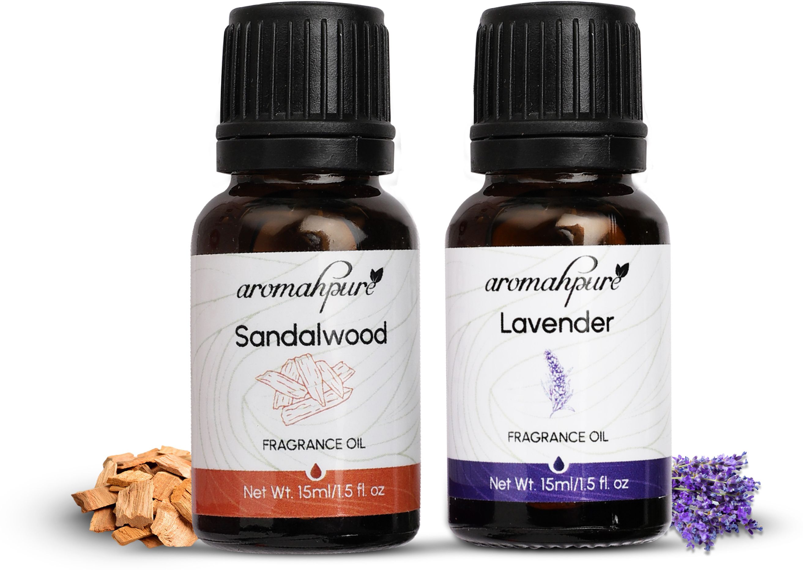aromahpure Fragrance oil best for Aromatherapy & Stress healing | Sandalwood + Lavender| Aroma Oil-picture-26