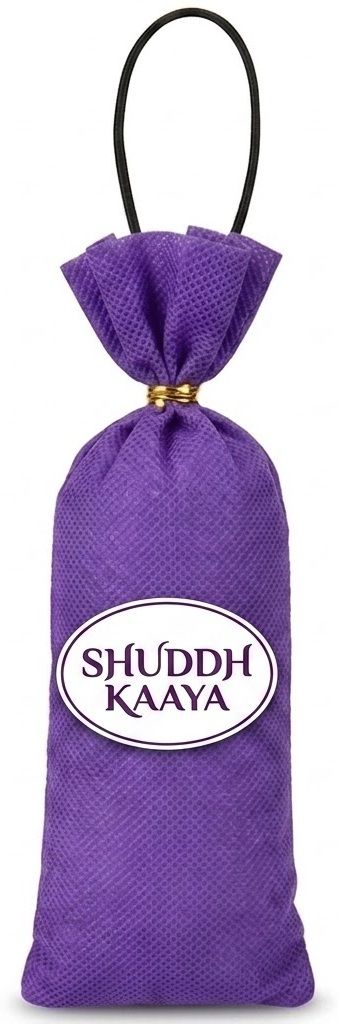 shuddh kaaya Camphor Potpourri Purple Air Freshener For Car, Wardrobe, Office Cabin's, Drawers, Travel Bag & Bathroom Pod-picture-13