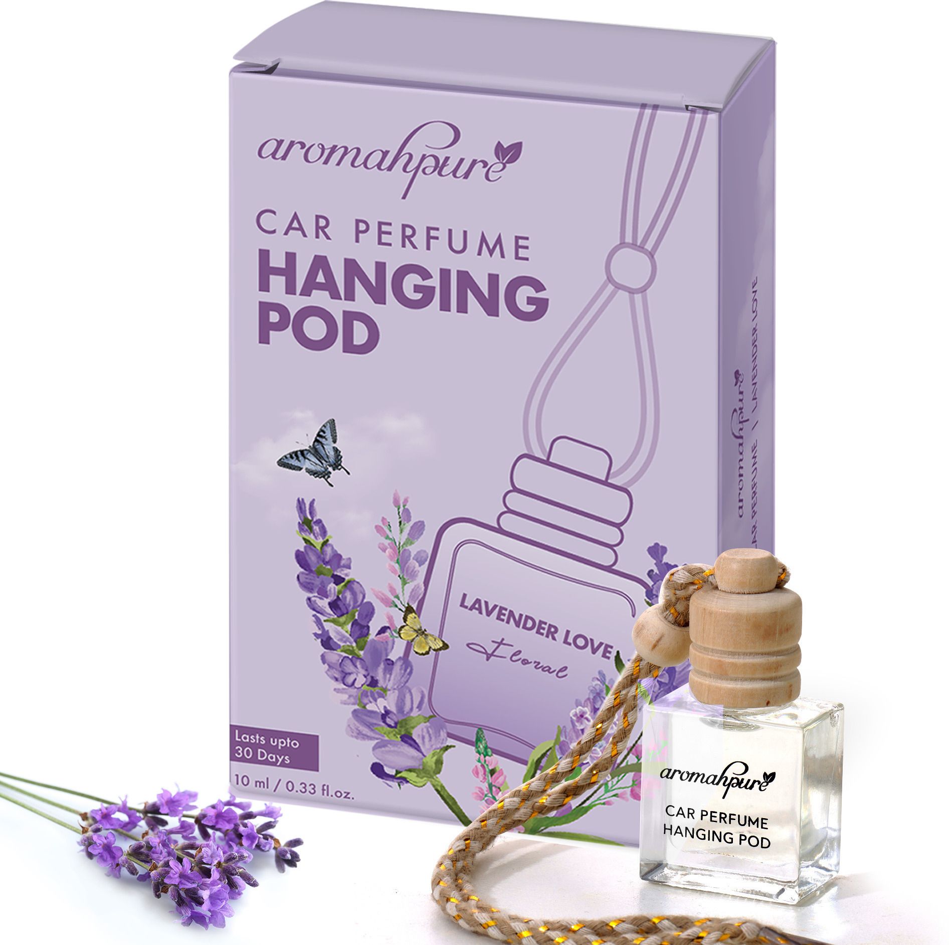 Car Perfume Hanging Pod Lavender Car Air Freshener Car Freshener Diffuser-image-41