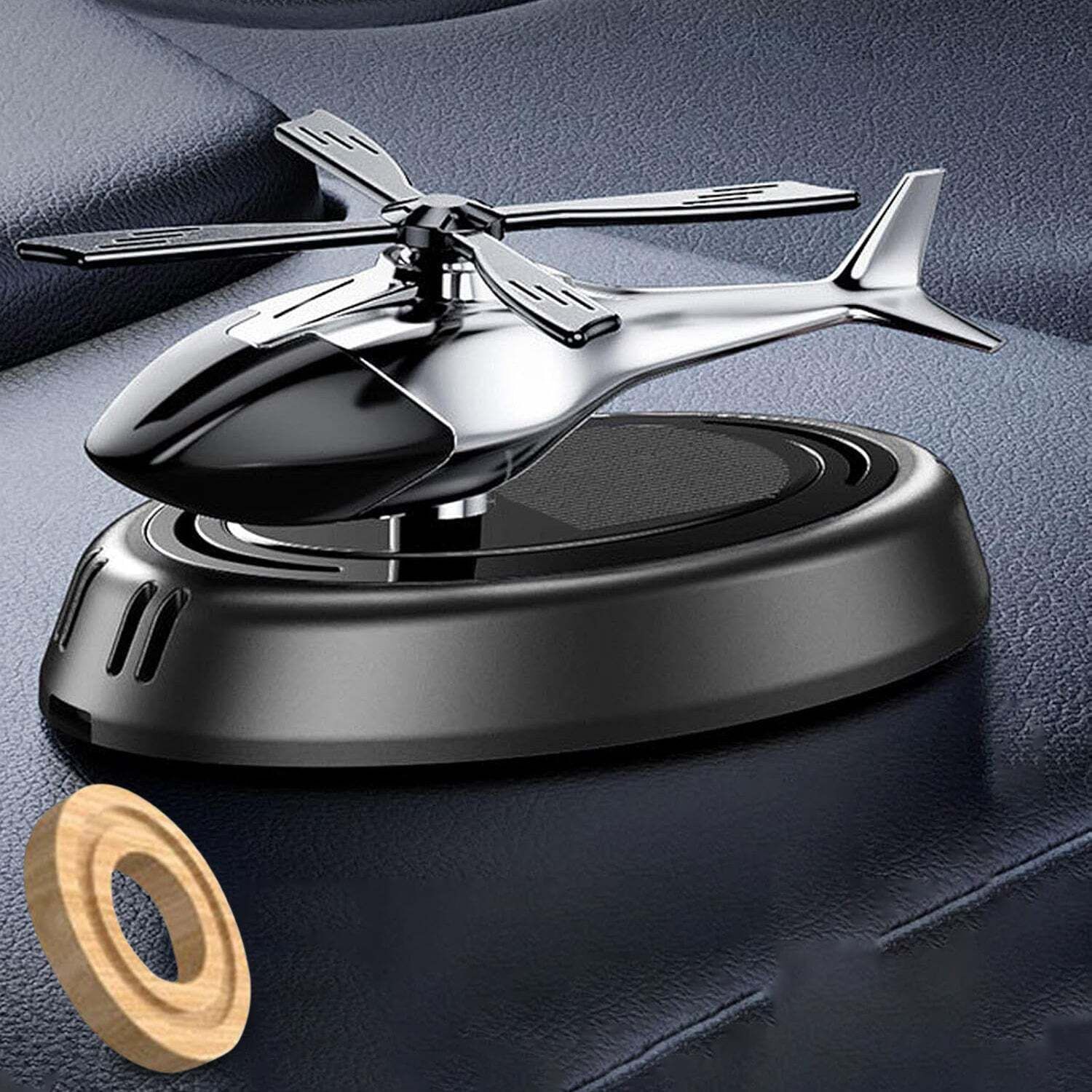 Car Freshener Diffuser Car Dashboard Perfume Diffuser with Rotating Blades – Stylish & Refreshing-image-37