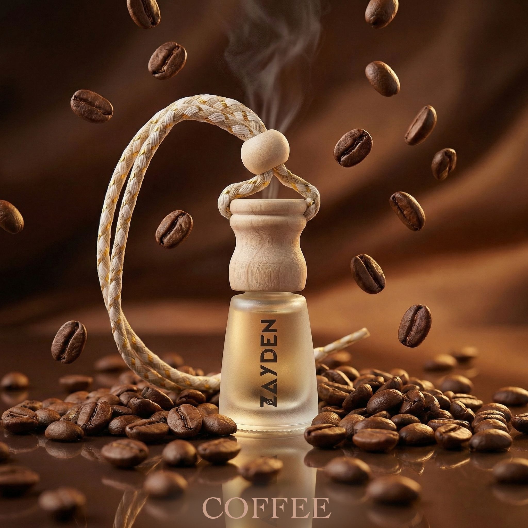 zayden Coffee Diffuser Car Freshener Hanging Perfumes Long Lasting Fragrance-1-picture-12