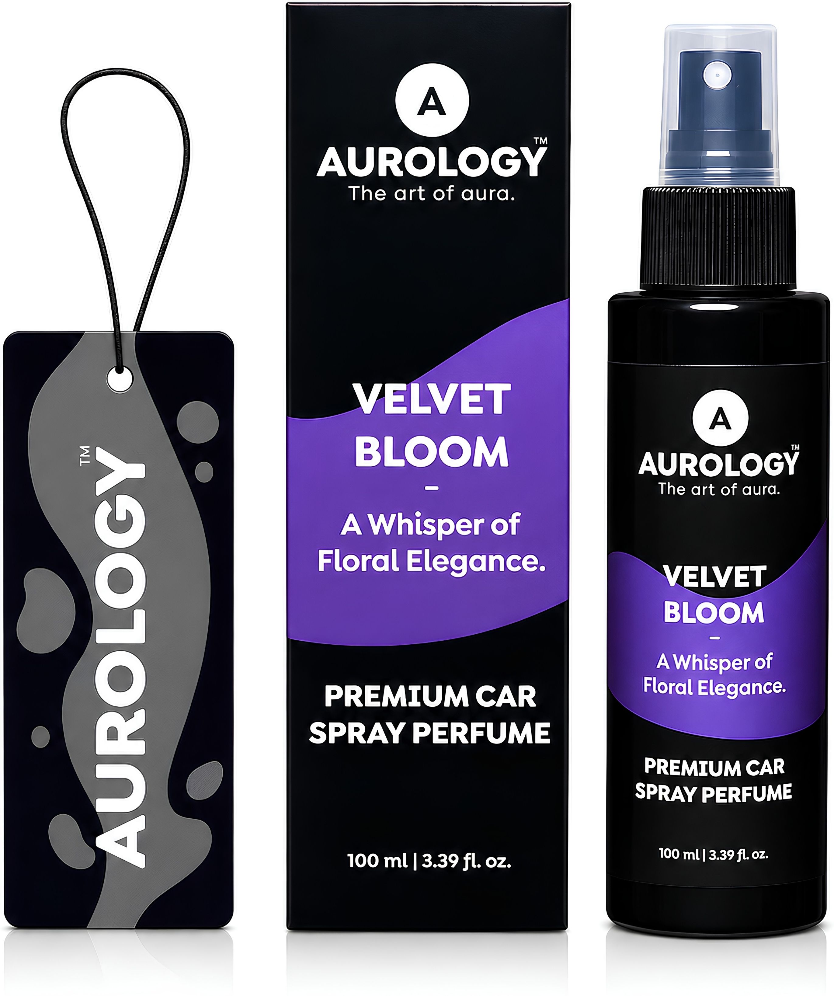 Floral Car Freshener Spray Velvet Bloom Premium Car Spray Perfume 100 ml | Long Lasting Floral Car Air Freshener | Anti Odour Car Interior Fabric Spray-image-19